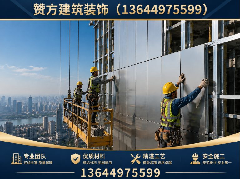 康平县铝单板安装展示图